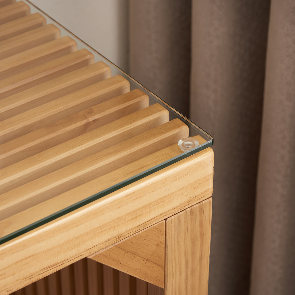 Ensemble Banc + Table Pin Nature - Petit - Entrée Salon Cuisine - Intérieur
