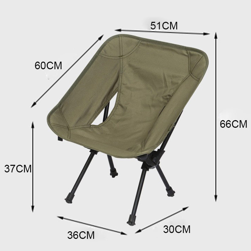 Chaise Camping Pliante Ultra Légère - Simple - Pêche Loisirs