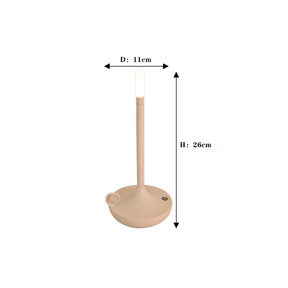 Base Lampe Table Métal Fer - Accessoire Rechargeable - Pied Lampe