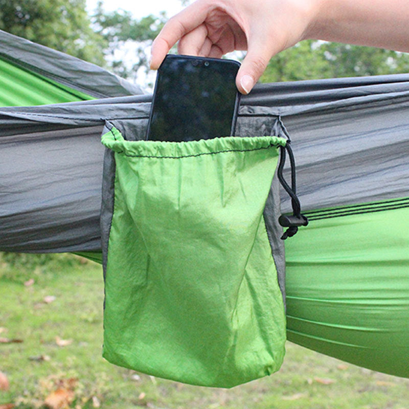 Hamac Parachute Simple Double - Tissu Couleur - Balançoire Large - Loisir