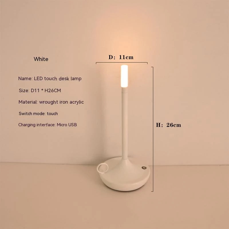 Base Lampe Table Métal Fer - Accessoire Rechargeable - Pied Lampe