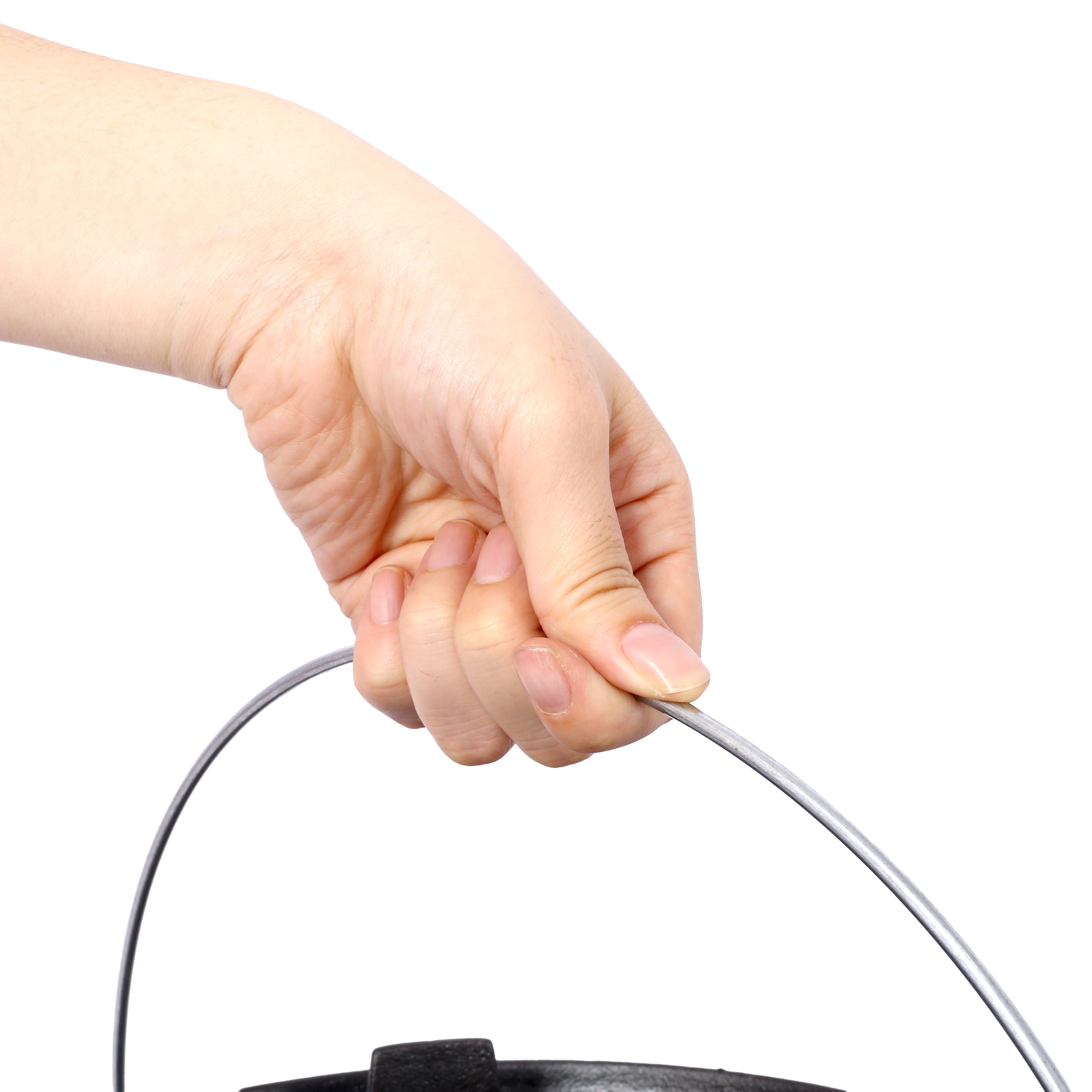 Marmite Fonte 12 Quart avec Couvercle - Camping - BBQ - 11L