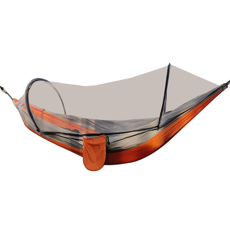 Hamac Moustiquaire Ouverture Rapide Automatique - Anti-Roulis Nylon - Camping