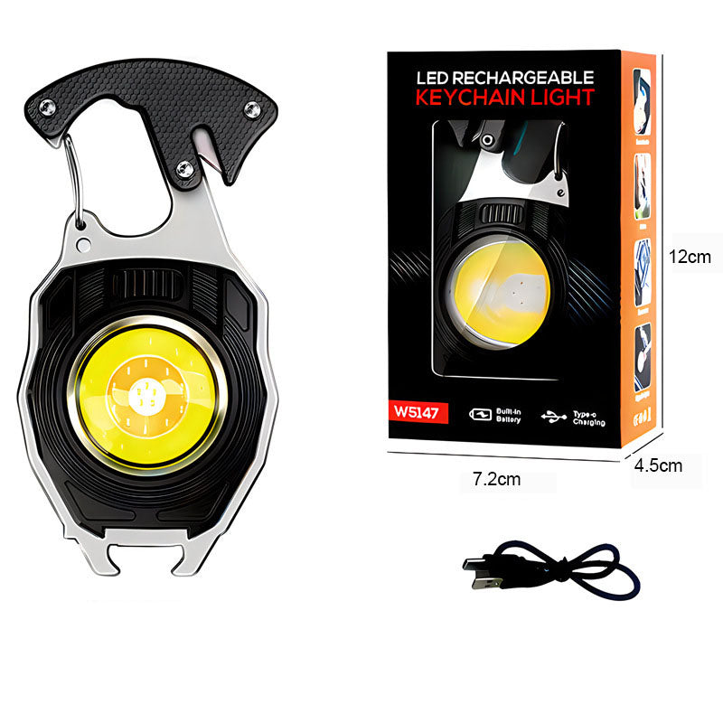 Lampe Porte-Clés Travail - Allume-Cigare Charge - Camping Auto Réparation