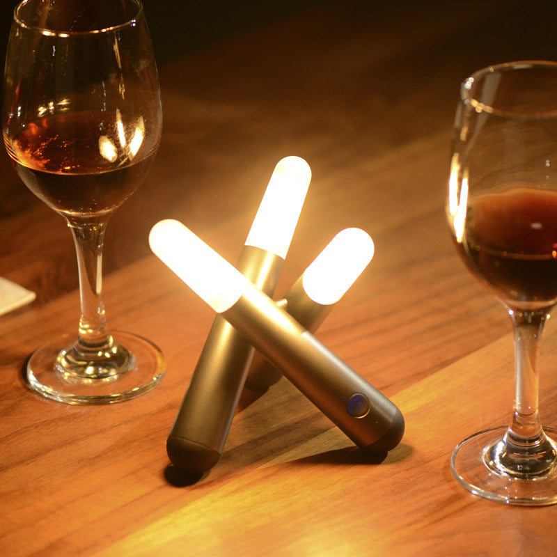 Veilleuse LED Bureau USB - Cadeau Créatif Bar Restaurant - Ambiance Camping