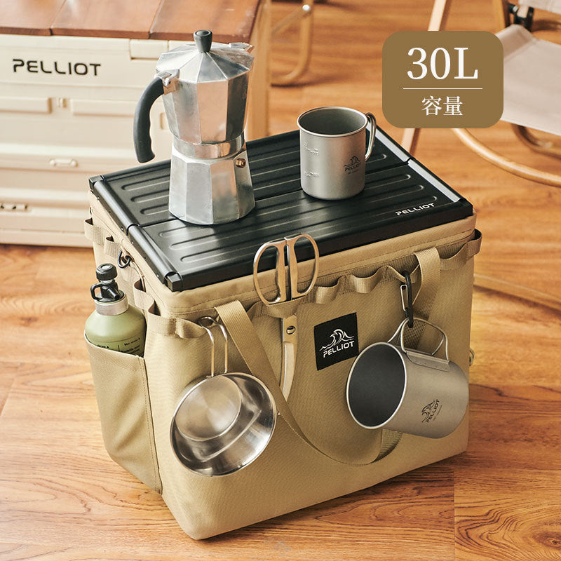 Sac Rangement Pliant Camping - Organisateur Carré - Vaisselle Équipement