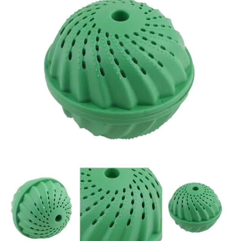 Boule Lessive Écologique Super Détachante - Verte Anion - Lavage Magique