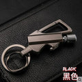 Allumette Permanente Mousqueton - Briquet Étanche Survie - Porte-Clés Silex