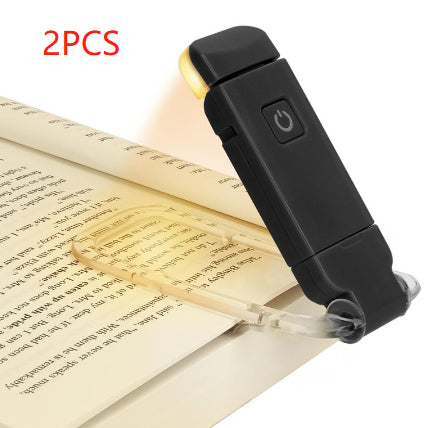 Lampe de lecture LED rechargeable USB avec luminosité réglable