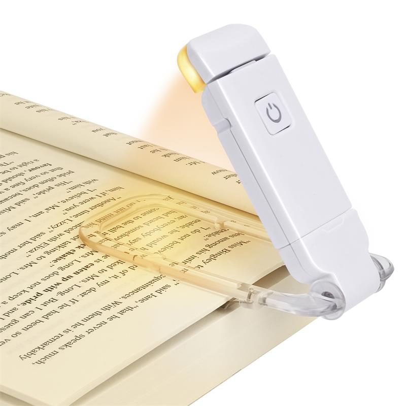 Lampe de lecture LED rechargeable USB avec luminosité réglable