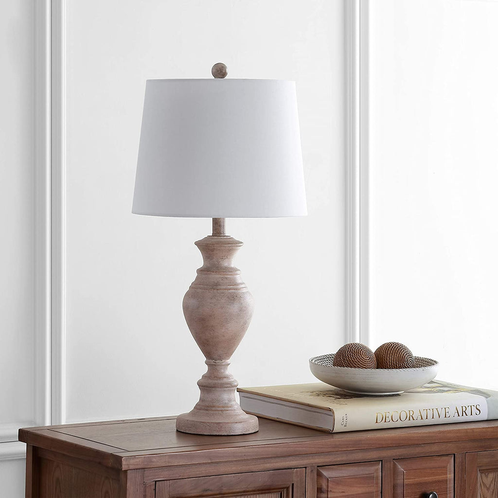 Lampe Table Bois Rétro - Déco Chambre - Chevet Vintage