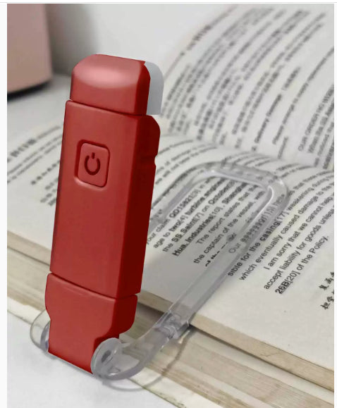 Lampe de lecture LED rechargeable USB avec luminosité réglable