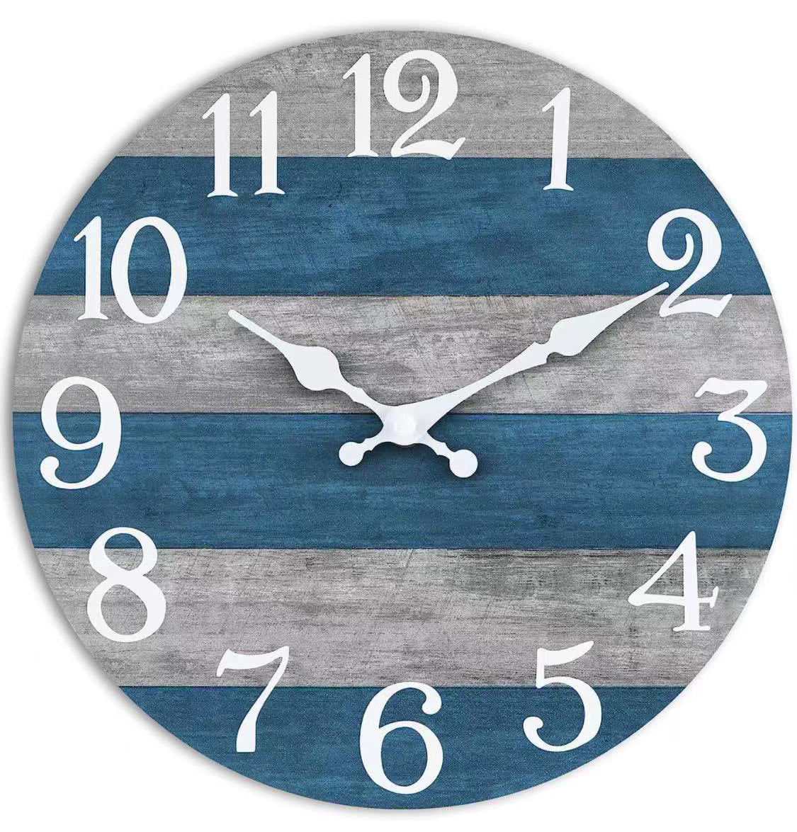 Horloge murale décorative vintage pour la maison