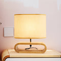 Lampe Chevet Table Bois Simple - Chambre